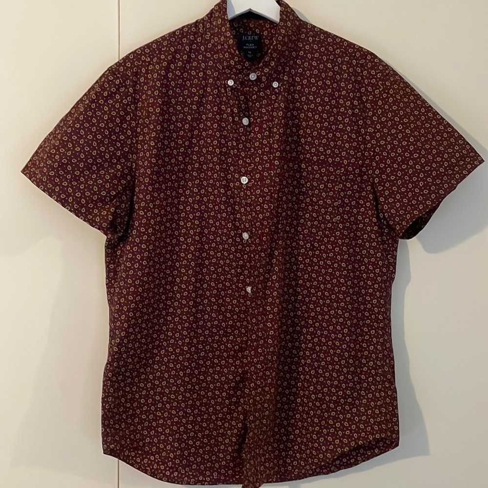 J. Crew flex washed button up